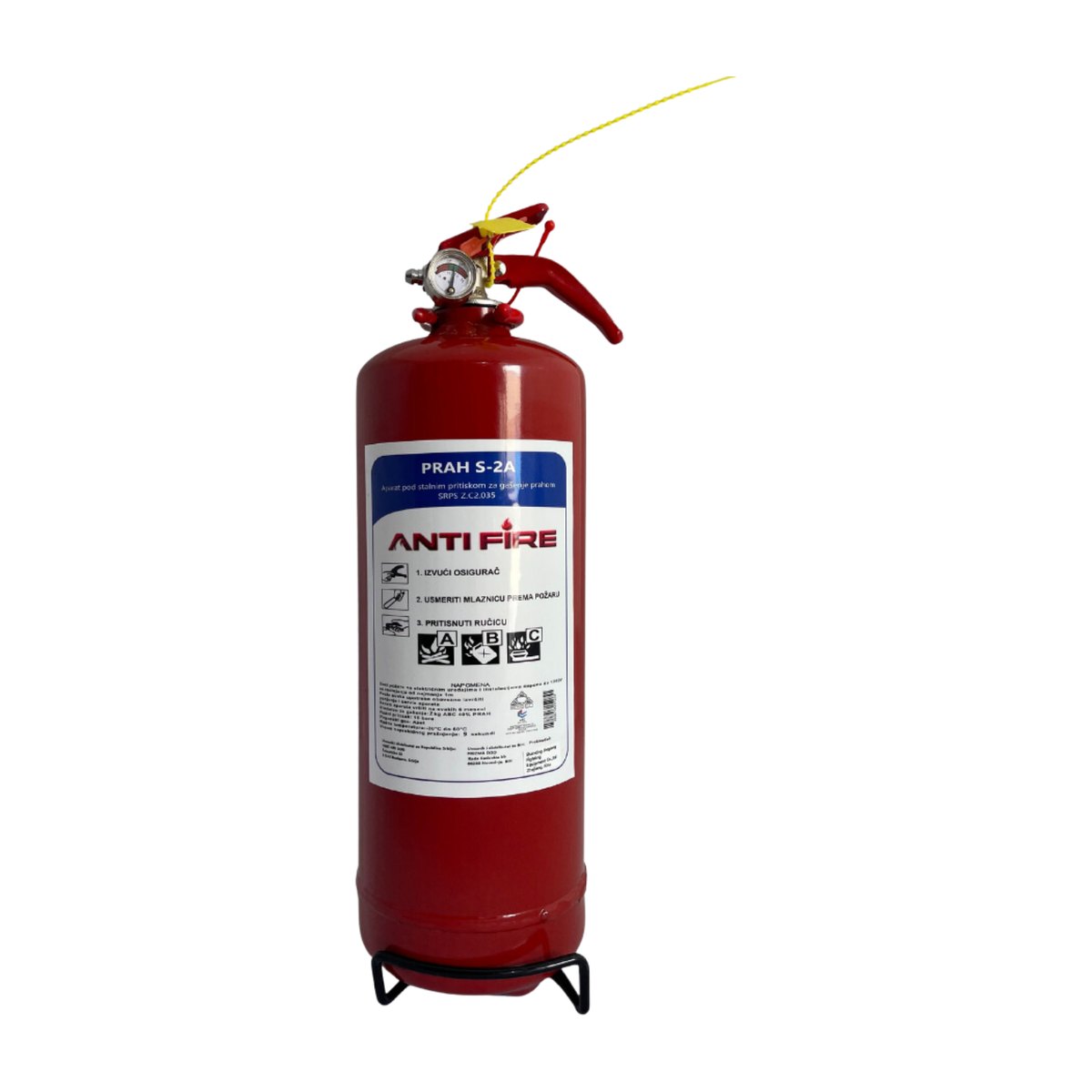 Aparat za gašenje požara S-1A (prah ABC)